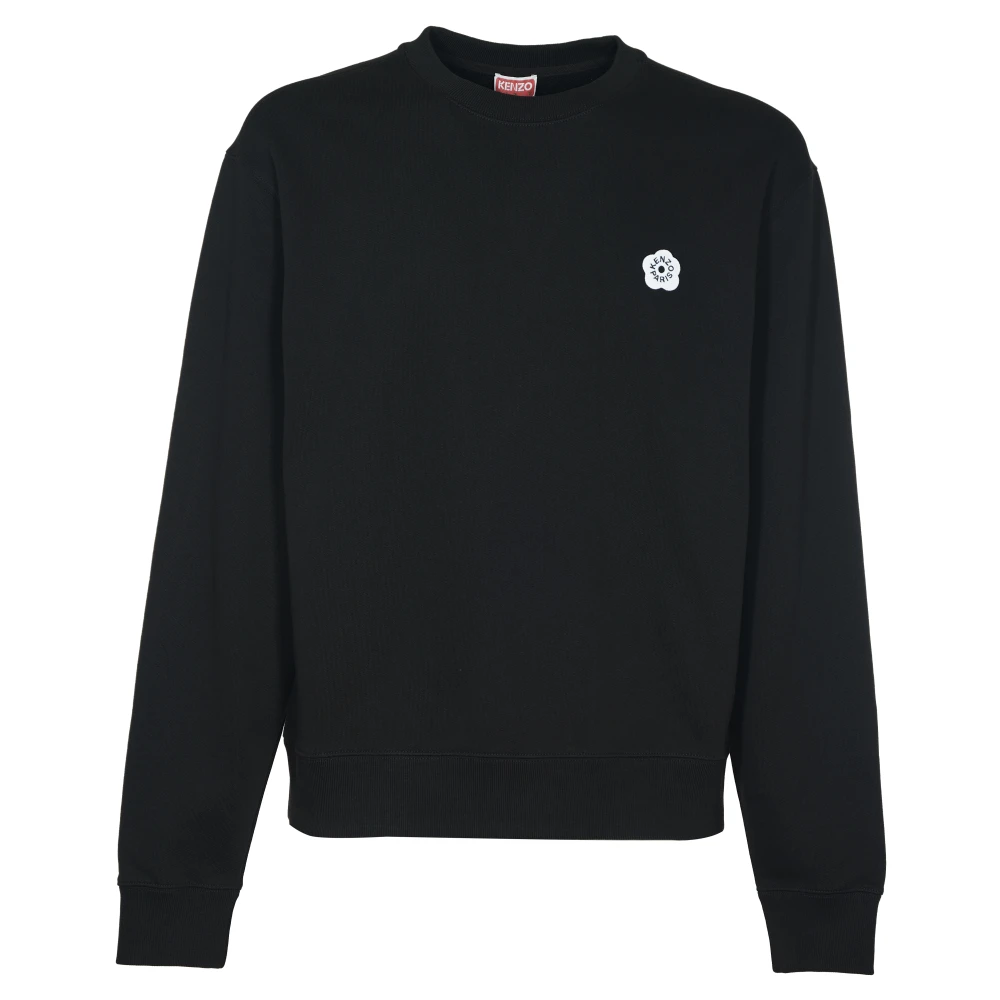 Kenzo Zwarte Klassieke Sweatshirt Gots Boke 2.0 Black Heren