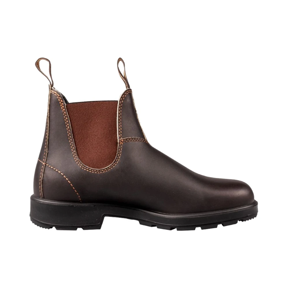 Blundstone Stout Brown Side Boot 500 Brown, Herr