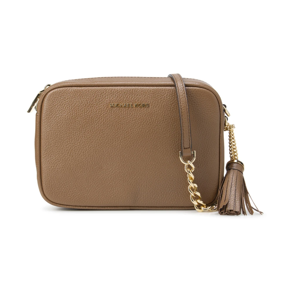 Michael Kors Vrouw Bruin Tassen Dames, One Size, Leer, Stijlvolle Schoudertassen Voor Dagelijks Gebruik