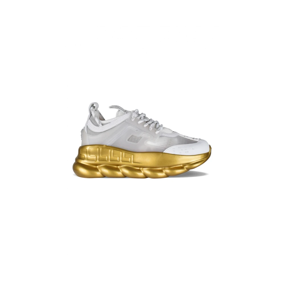 Versace Chain Reaction Sneakers Dames Schoenen Wit
