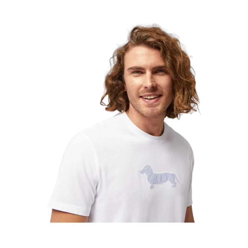 Harmont & Blaine Korte Mouw T-shirt White Heren