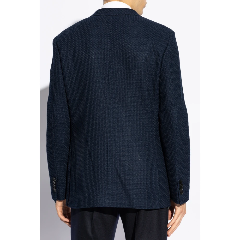 ETRO Blazer met zakken Blue Heren