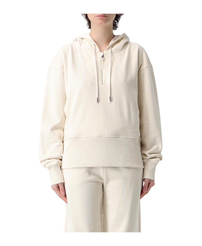 sweat-a-capuche-jaune-coupe-decontractee