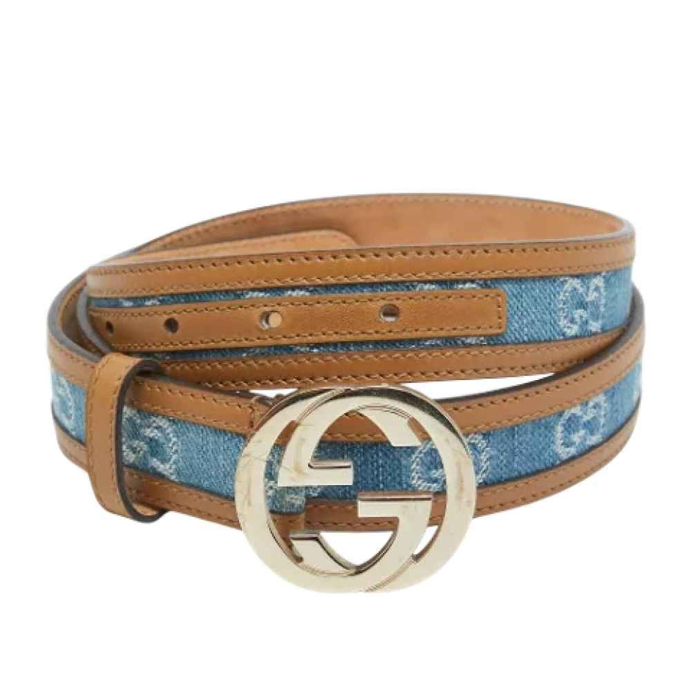 Gucci Vintage Pre-owned Leather belts Multicolor Dames