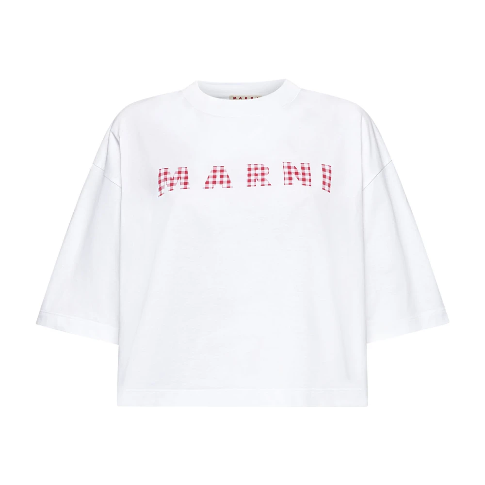 Marni - Tops > T-Shirts - White - Marni - Modalova