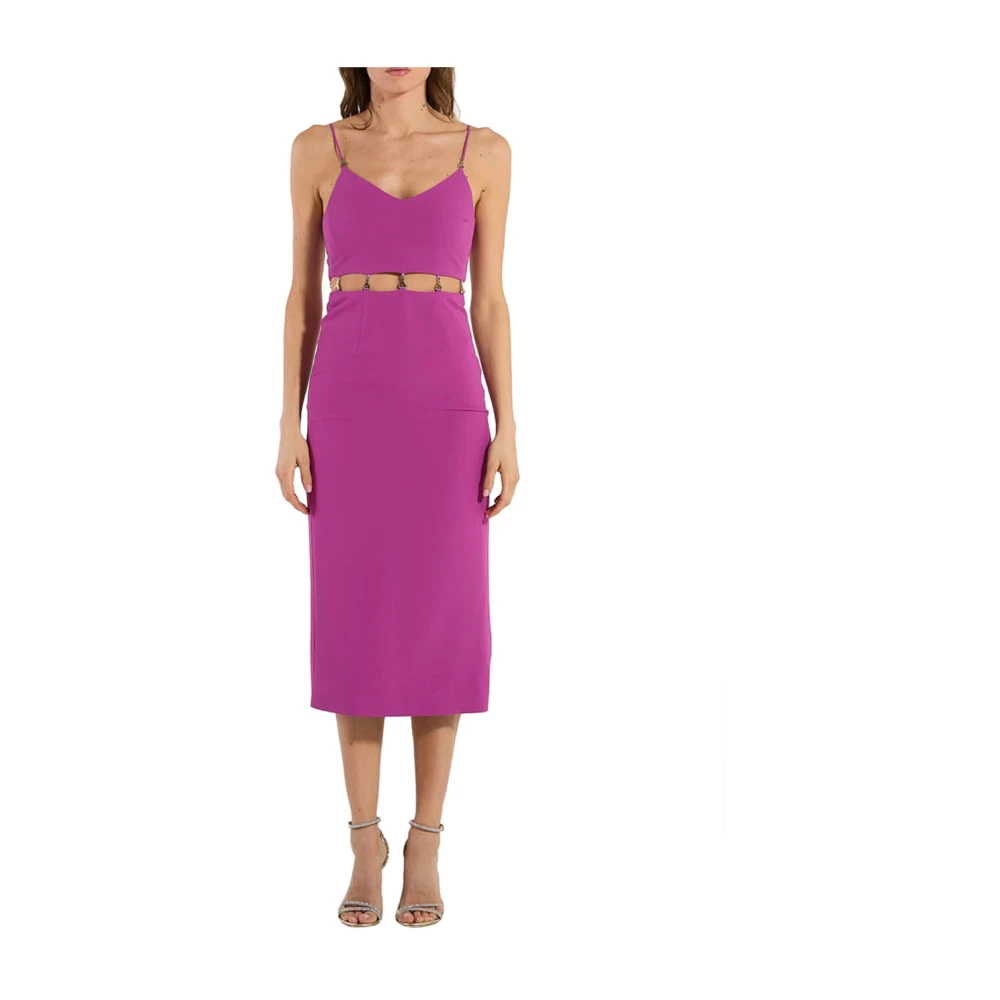 Patrizia Pepe Mujer Morado Vestidos, Púrpura, Talla: S