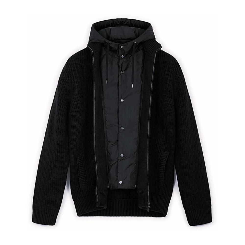 Herno Men's Black Light Jackets, 3XL, Giubbotto