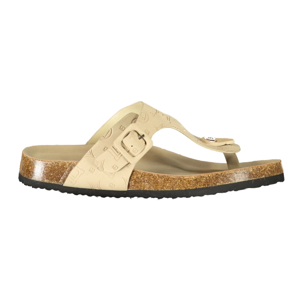 Laura Biagiotti Beige Flip-Flops - Female - Flip Flops - 4 Uk - Shoes