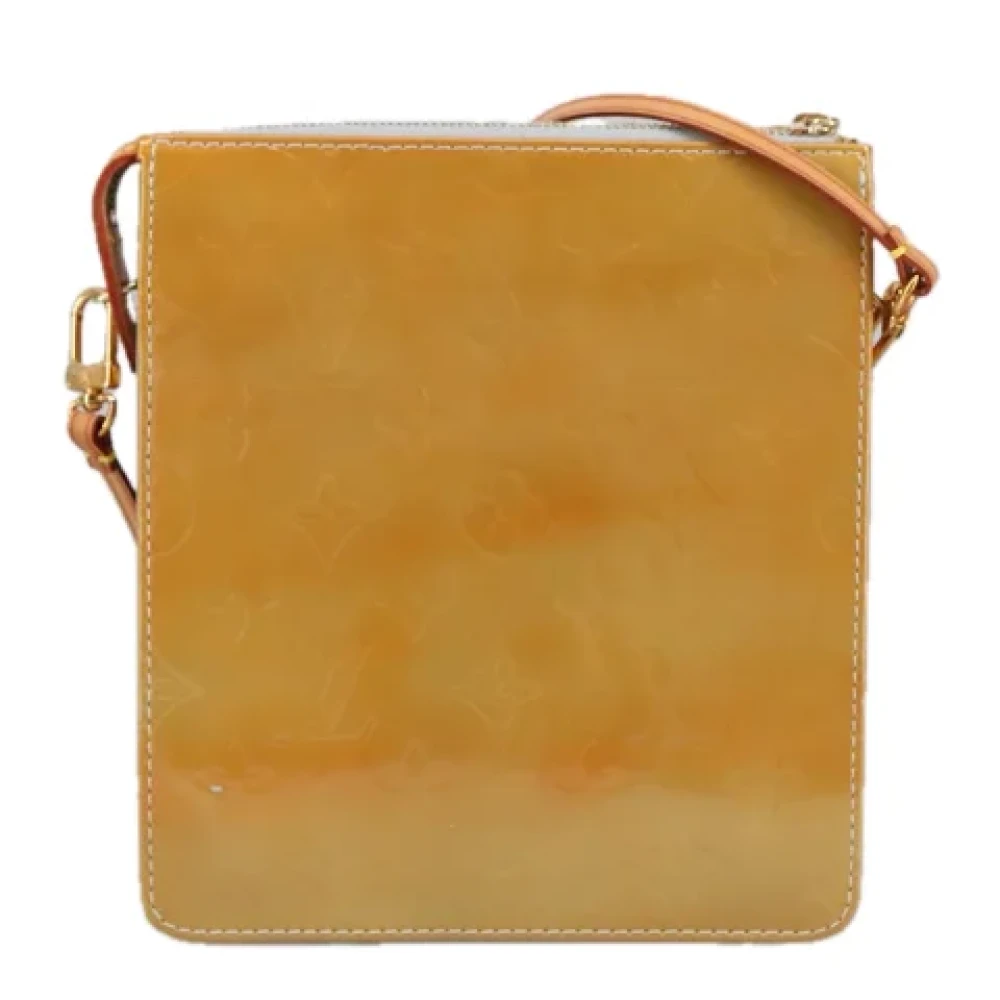 Louis Vuitton Vintage Pre-owned Leather louis-vuitton-bags Yellow Dames