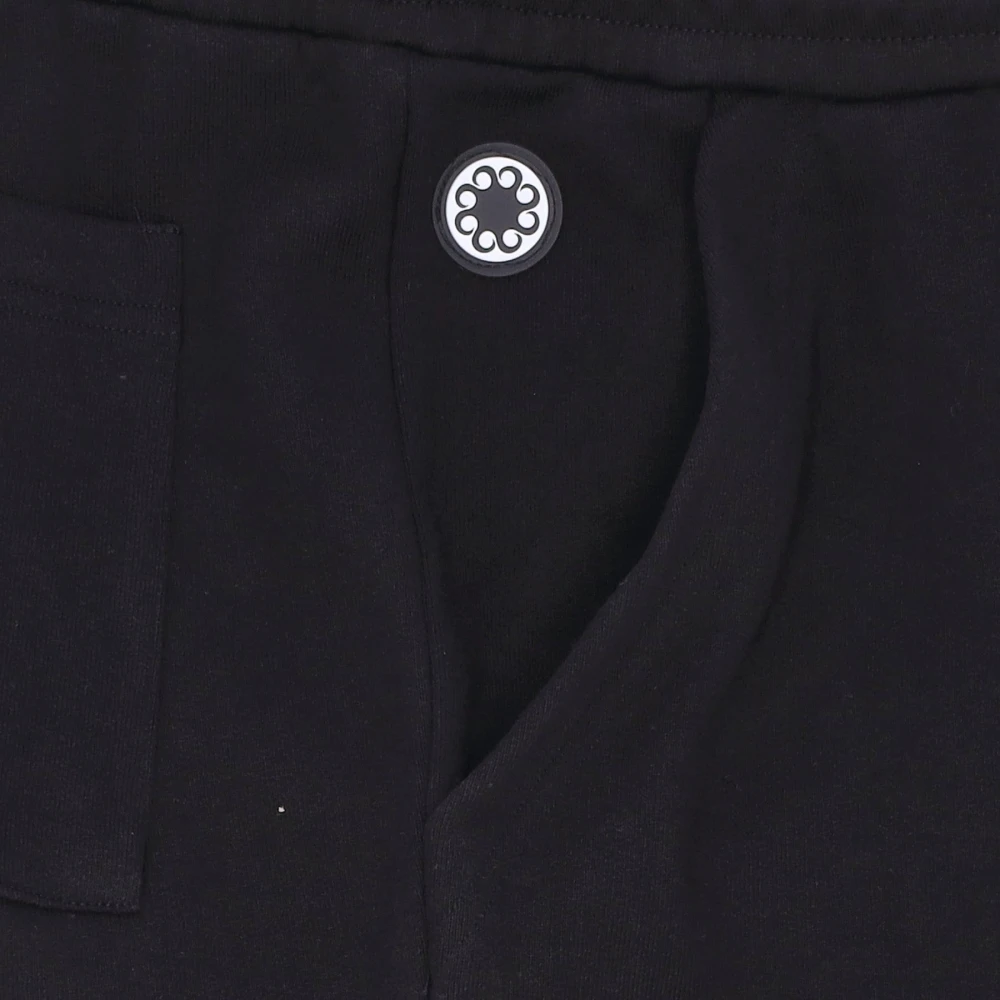 Octopus Zwarte Dripper Sweatpant Black Heren