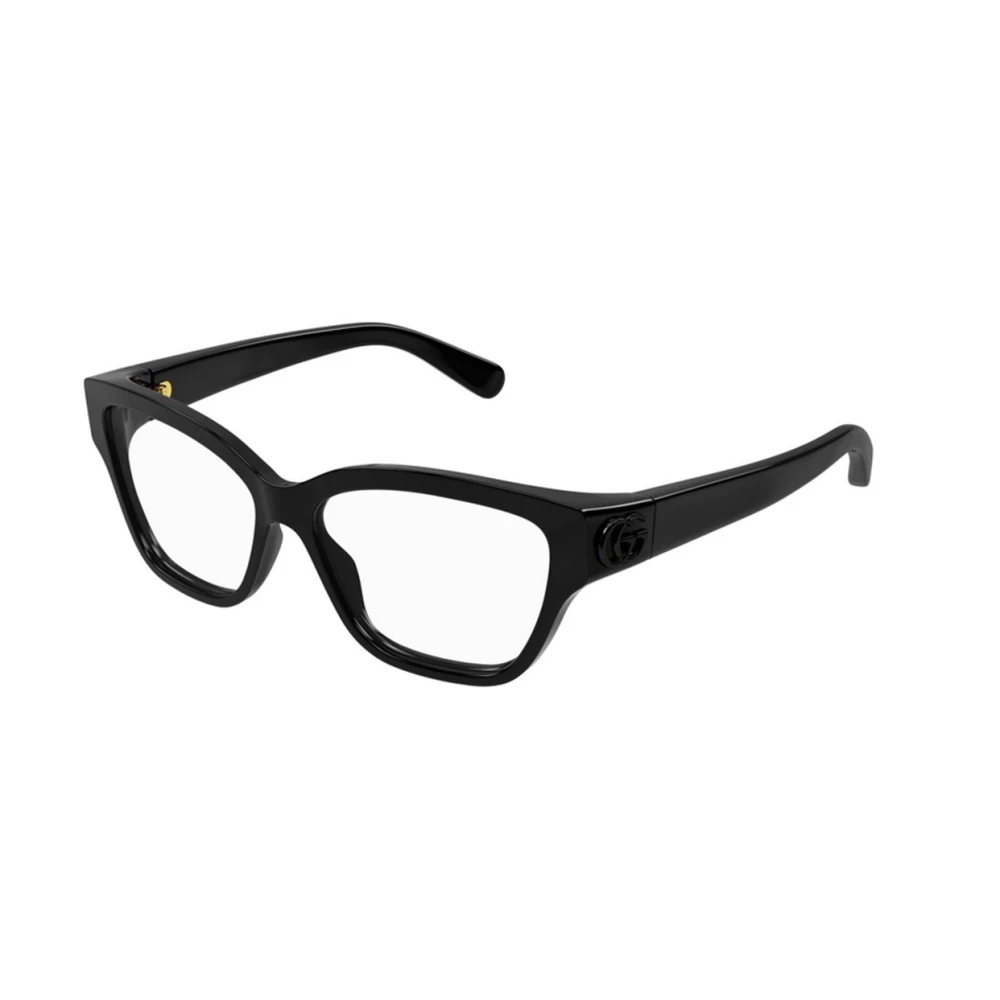Gucci Zwarte Zonnebril met Zwart Montuur Black Unisex