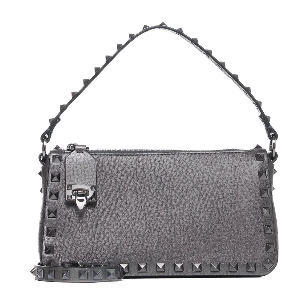 Valentino Garavani Antraciet Tassen Stijlvolle Collectie Gray Dames