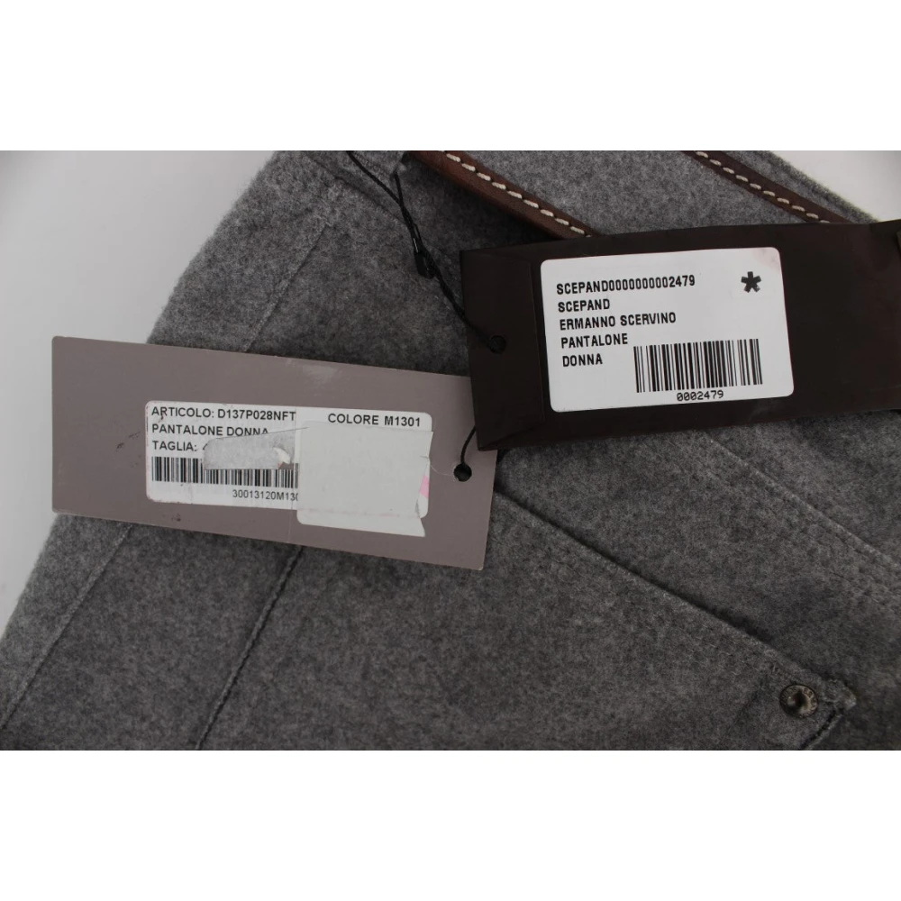 Ermanno Scervino Slim-fit Trousers Gray Dames
