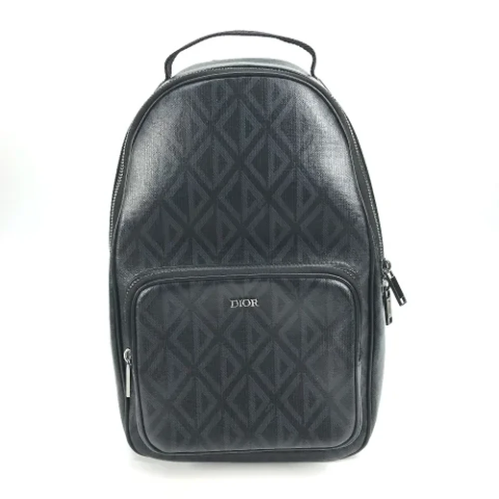 Dior Vintage Pre-owned Leather dior-bags Black Heren