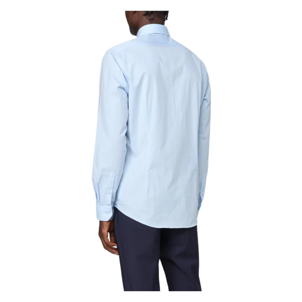 Calvin Klein Heldere Blauwe Slim Fit Overhemd Blue Heren