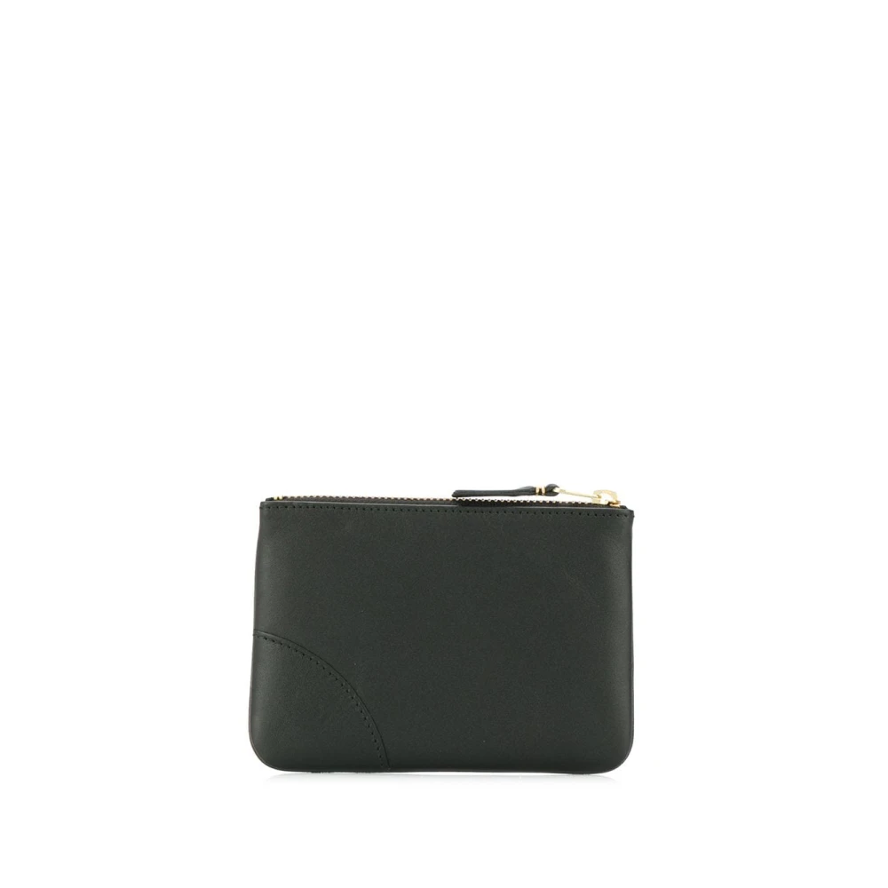 Comme des Garçons Leren Logo Pouch Black Heren