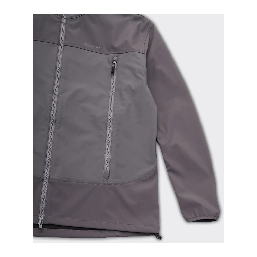 Champion Grijze Technische Jas met Ritssluiting Gray Heren