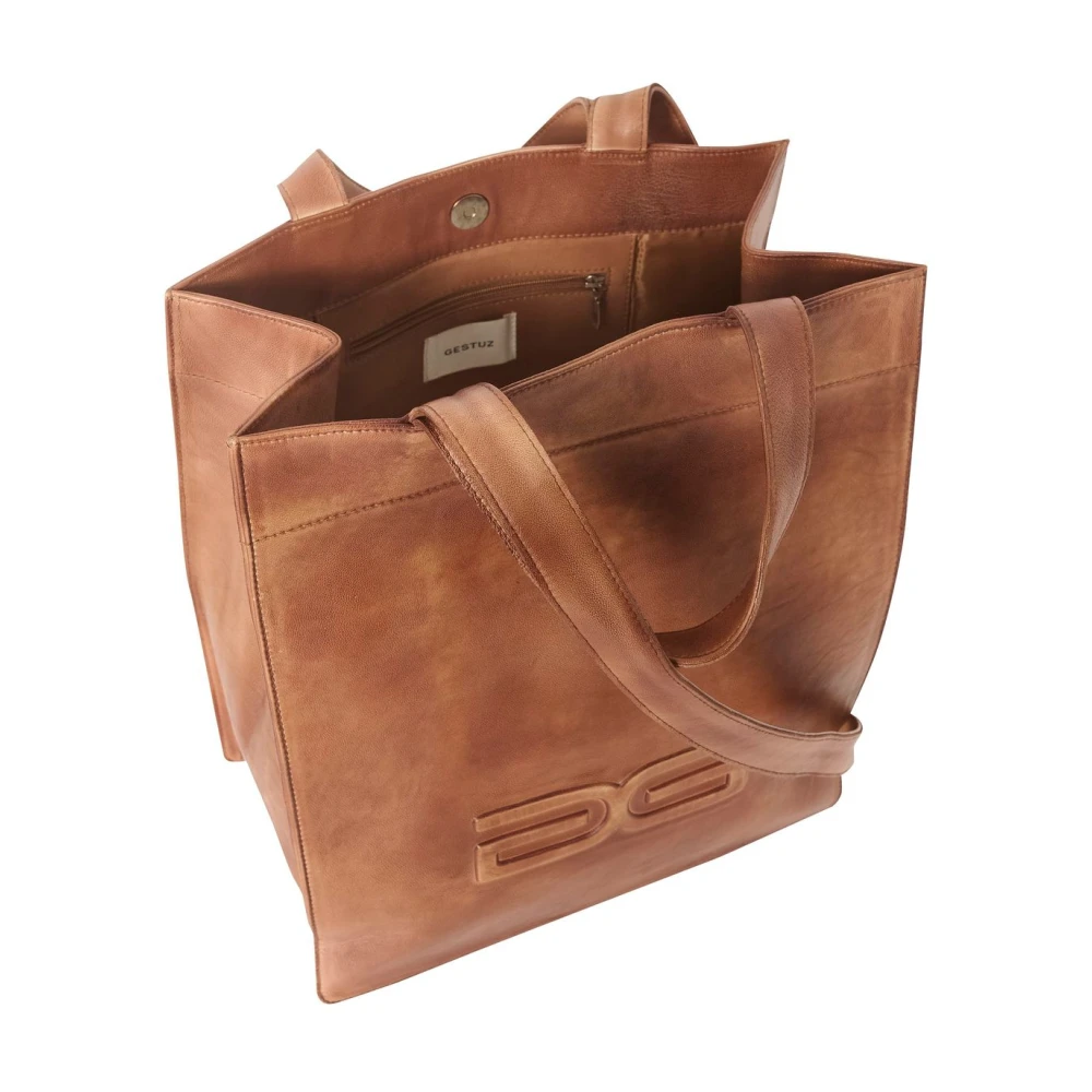 Gestuz Stijlvolle Crossbody Tas Toty Brown Dames