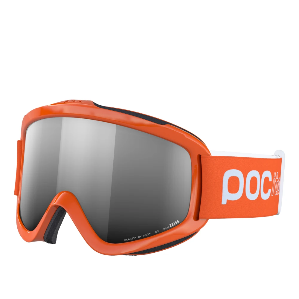 POC Fluorescerend Oranje Zilveren Kinderzonnebril Orange Unisex