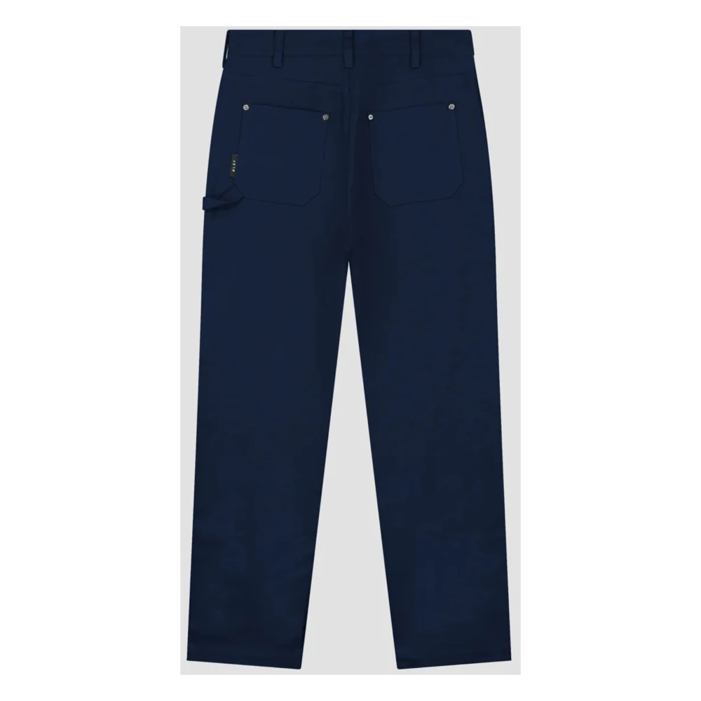 Olaf Hussein Werkbroek Jeans in Donkerblauw Blue Heren