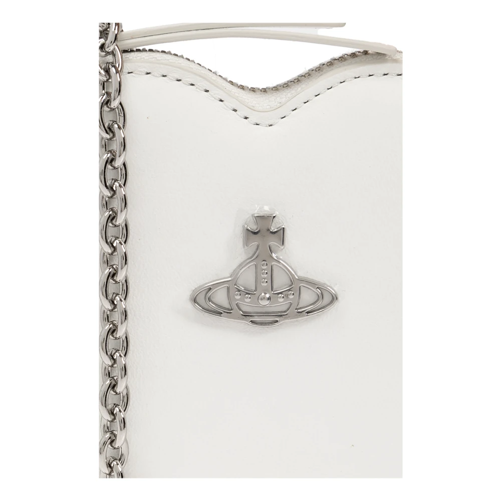 Vivienne Westwood Schoudertas in hartvorm White Dames