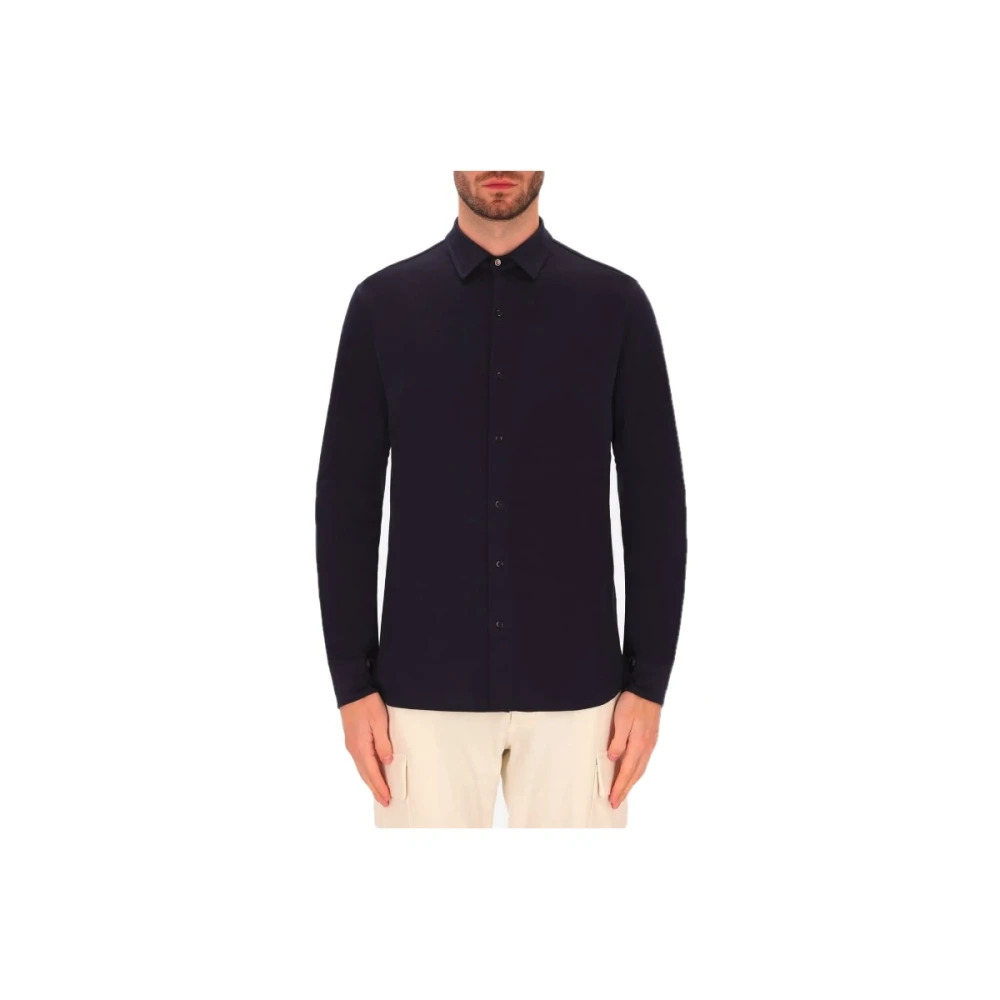 Distretto12 Actief Tew Shirt Blue Heren