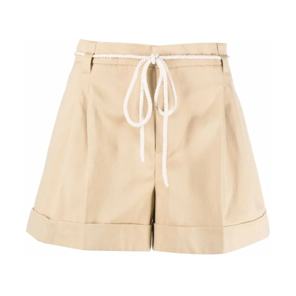 Twinset Shorts Brown Dames
