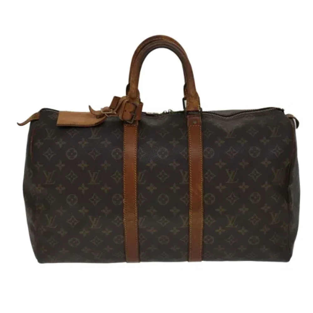 Louis Vuitton Vintage Pre-owned Canvas louis-vuitton-bags Brown Unisex