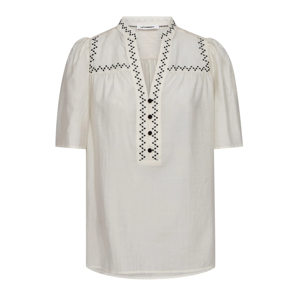 Co'couture Women's White Shirts - Shirts - L - Blouses & Shirts