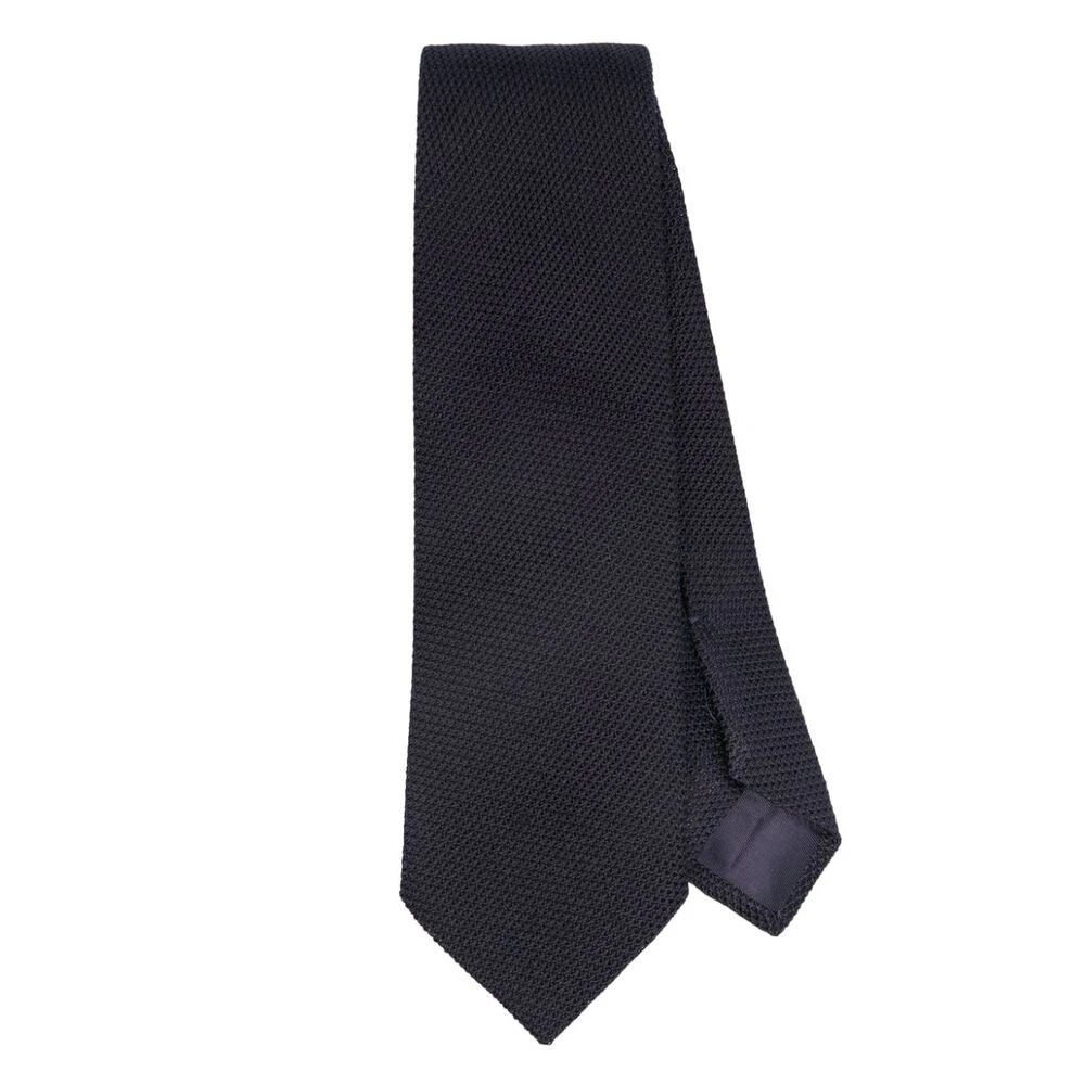Tagliatore Stropdas Black Heren