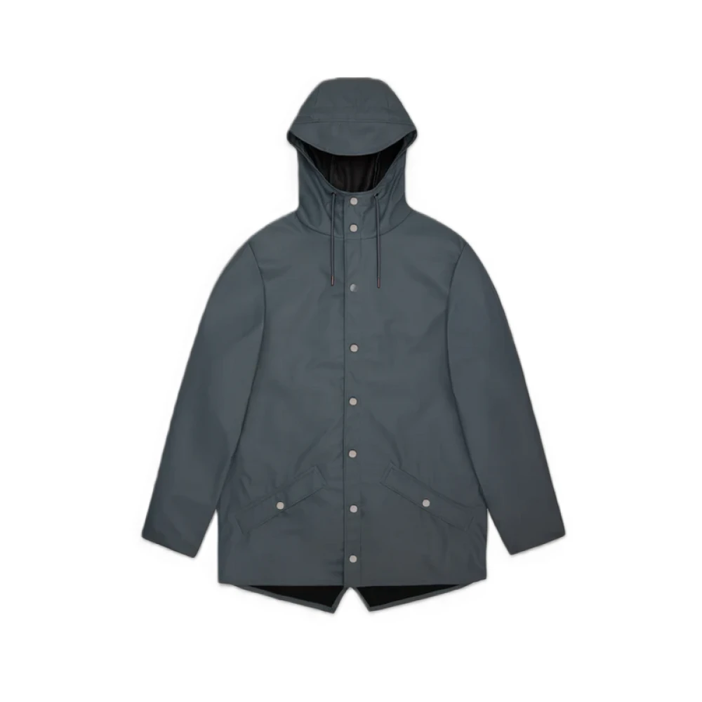 Rains Women's Green Rain Jackets, L, W3 Jacket
