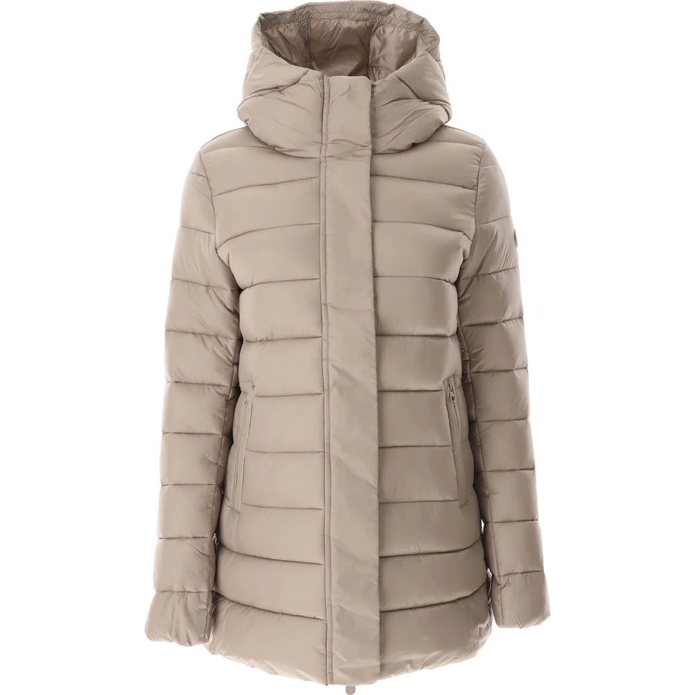Save The Duck Duifgrijs donsjas Beige Dames