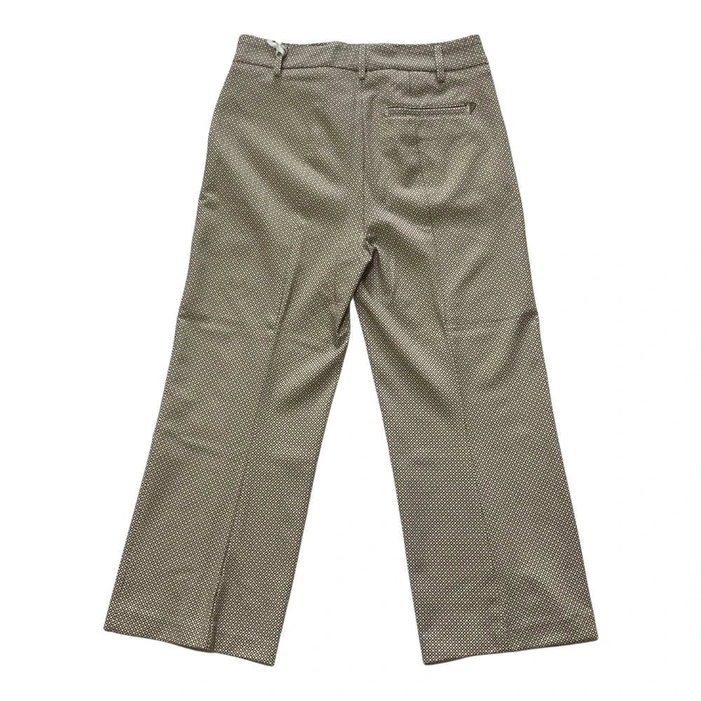 Dondup Broek met Geometrisch Patroon Brown Dames