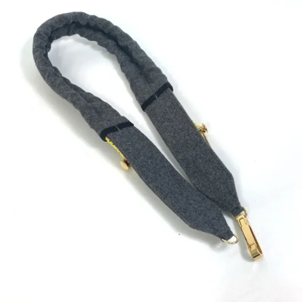 Fendi Vintage Pre-owned Fabric belts Gray Dames