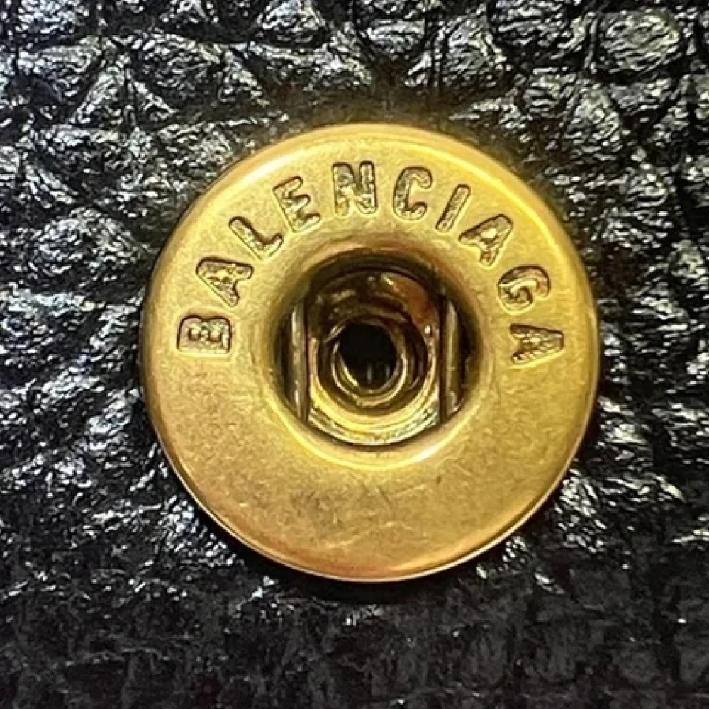 Balenciaga Vintage Pre-owned Leather wallets Black Dames