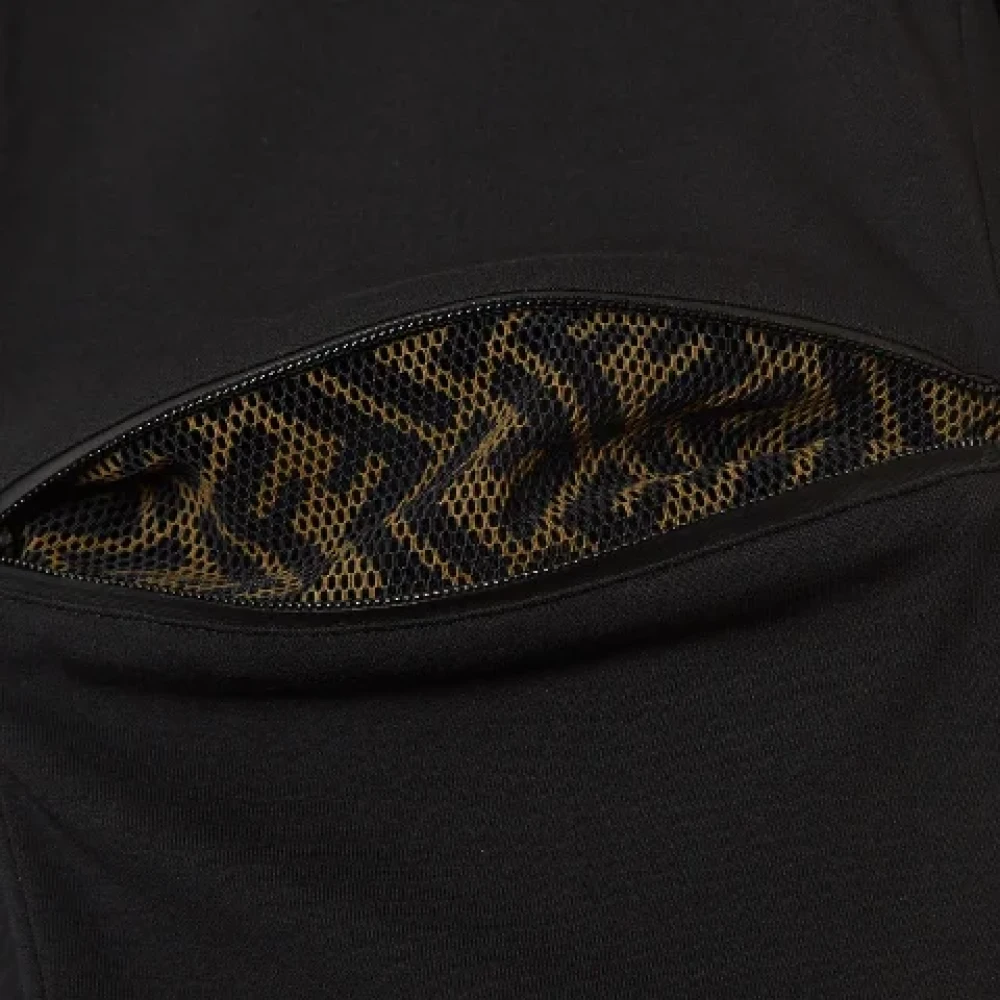 Fendi Vintage Pre-owned Fabric bottoms Black Dames