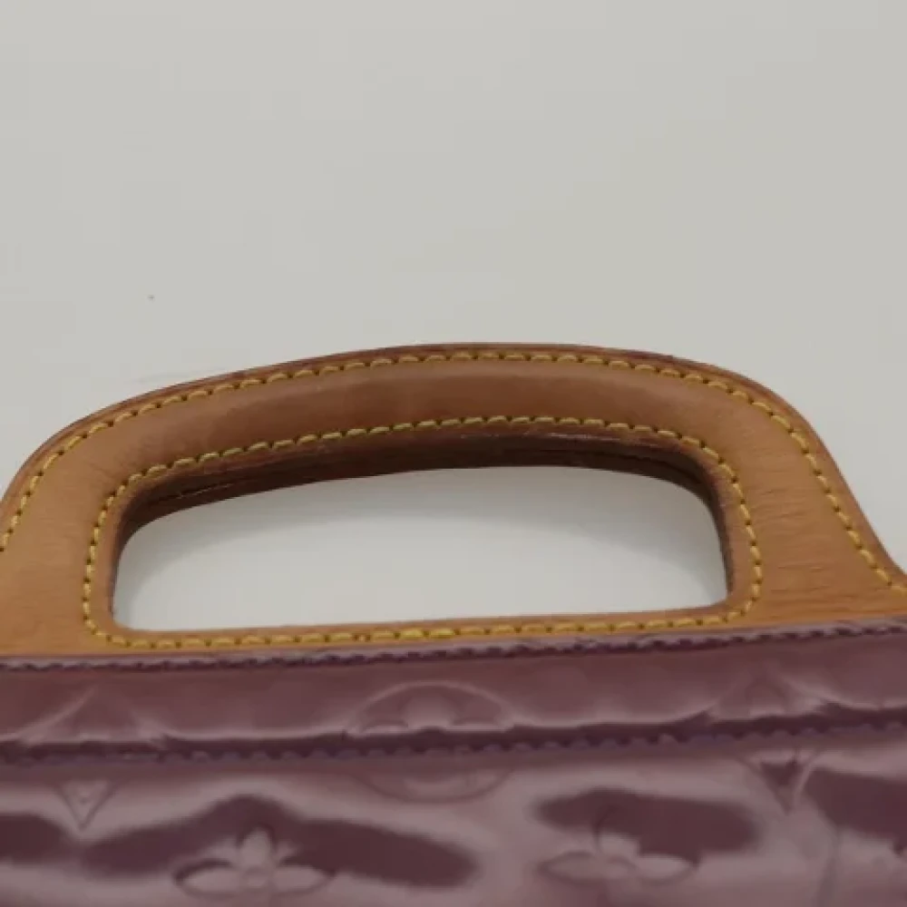 Louis Vuitton Vintage Pre-owned Leather totes Purple Dames