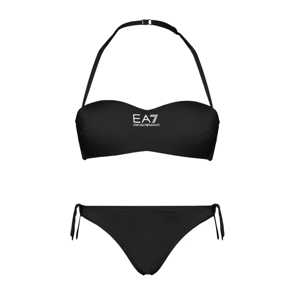 Emporio Armani EA7 Beachwear Black Dames
