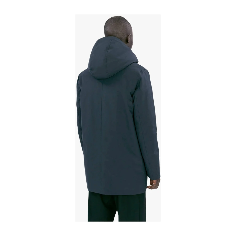 Elvine Stijlvolle Lucius Parka Jas voor Mannen Blue Heren