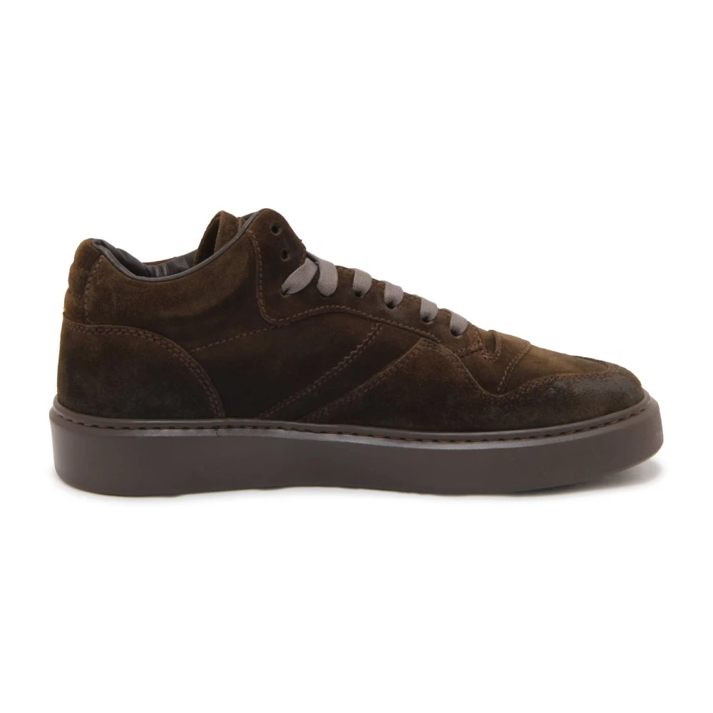Doucal’s Vintage Groene Schoenen Italiaans Model Heren Schoenen