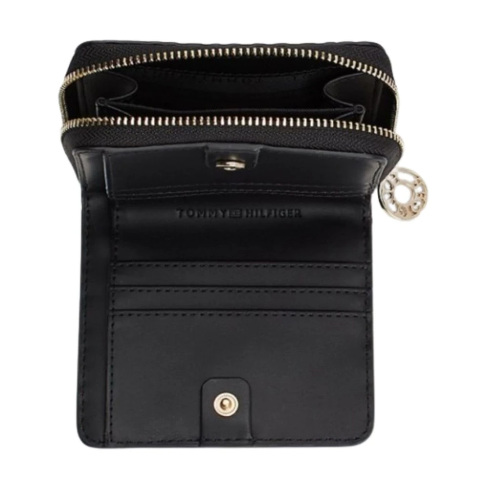 Tommy Hilfiger Damesportemonnee met Distinct Design Black Dames
