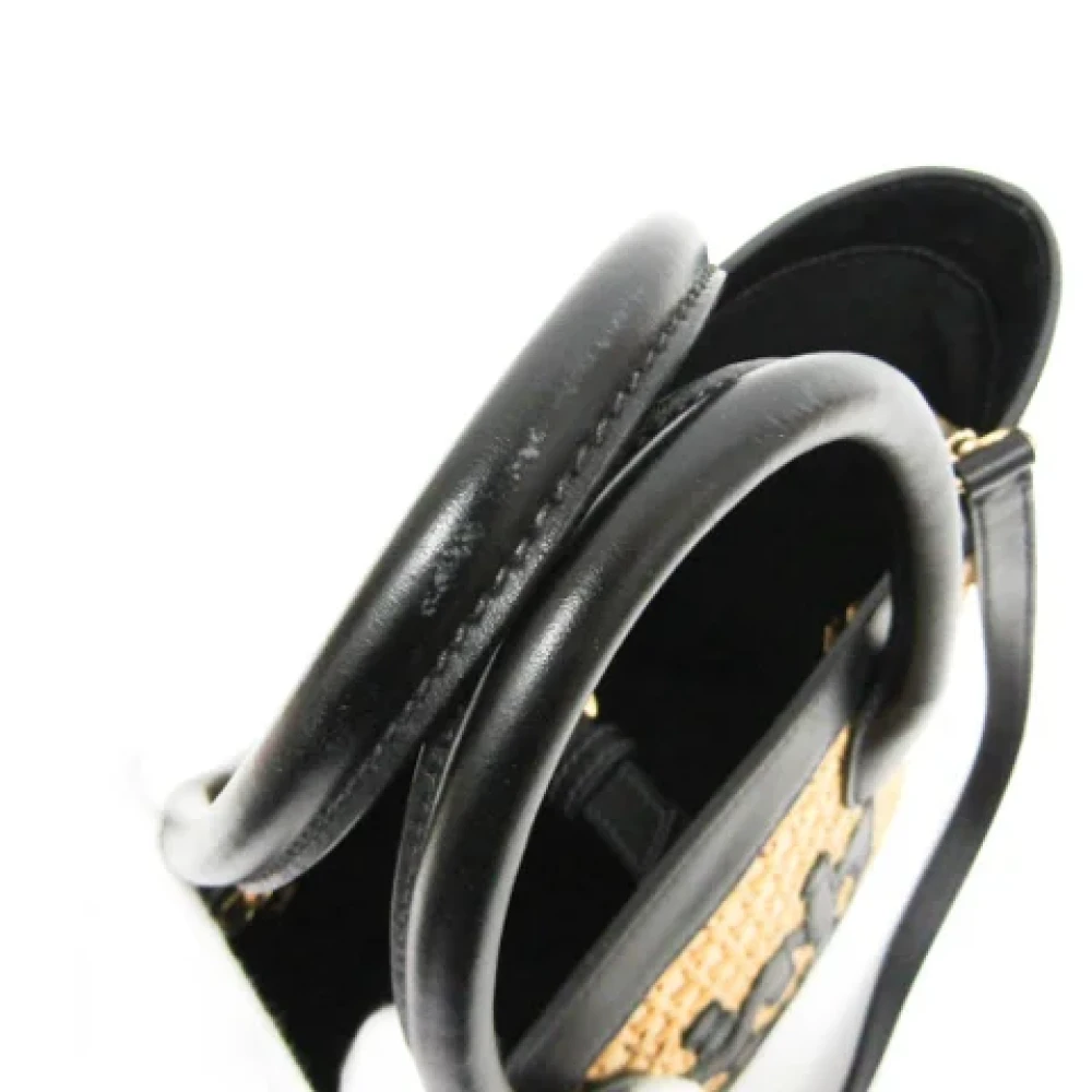 Miu Pre-owned Leather handbags Beige Dames
