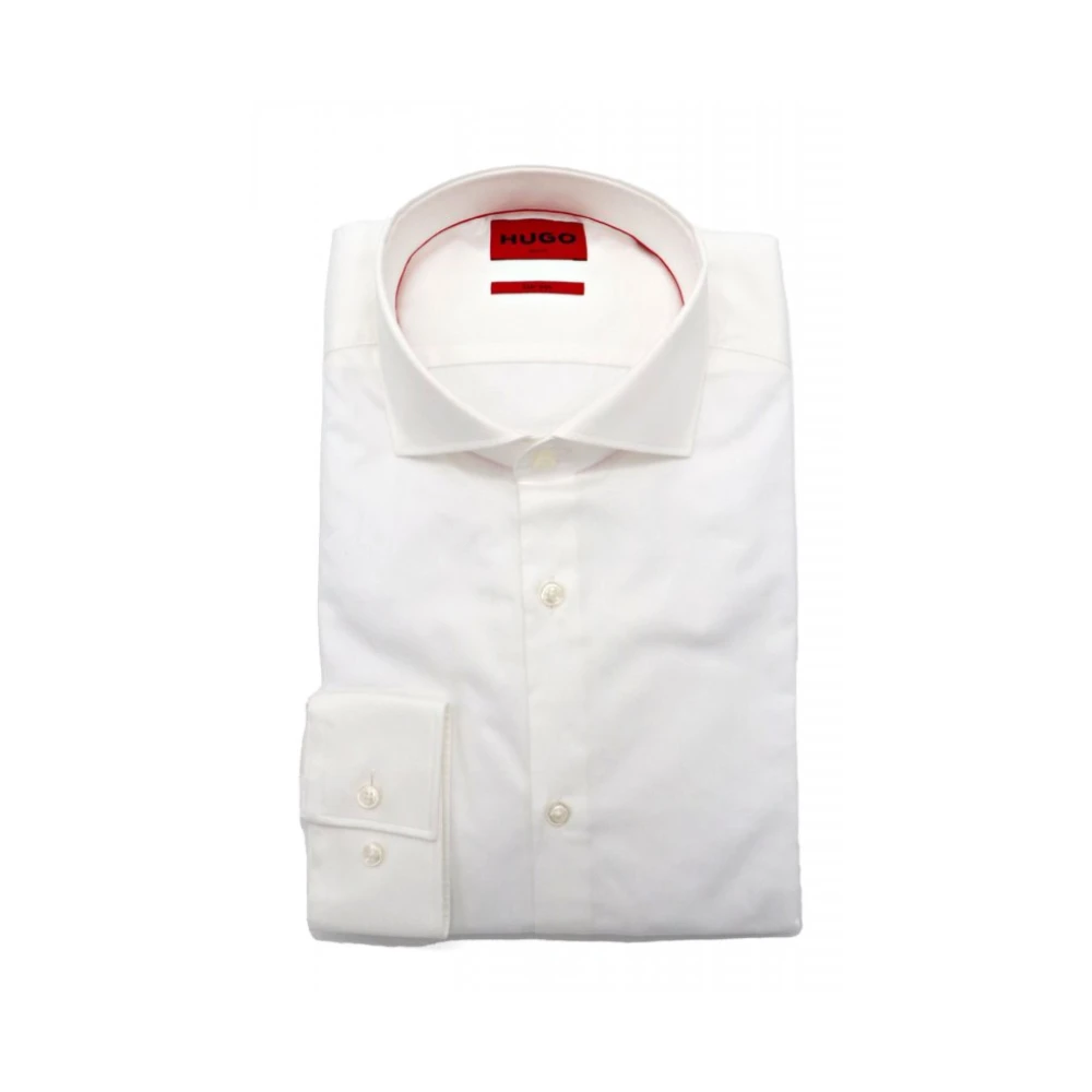Hugo Hombre Blanco Camisas, Talla: 3XL