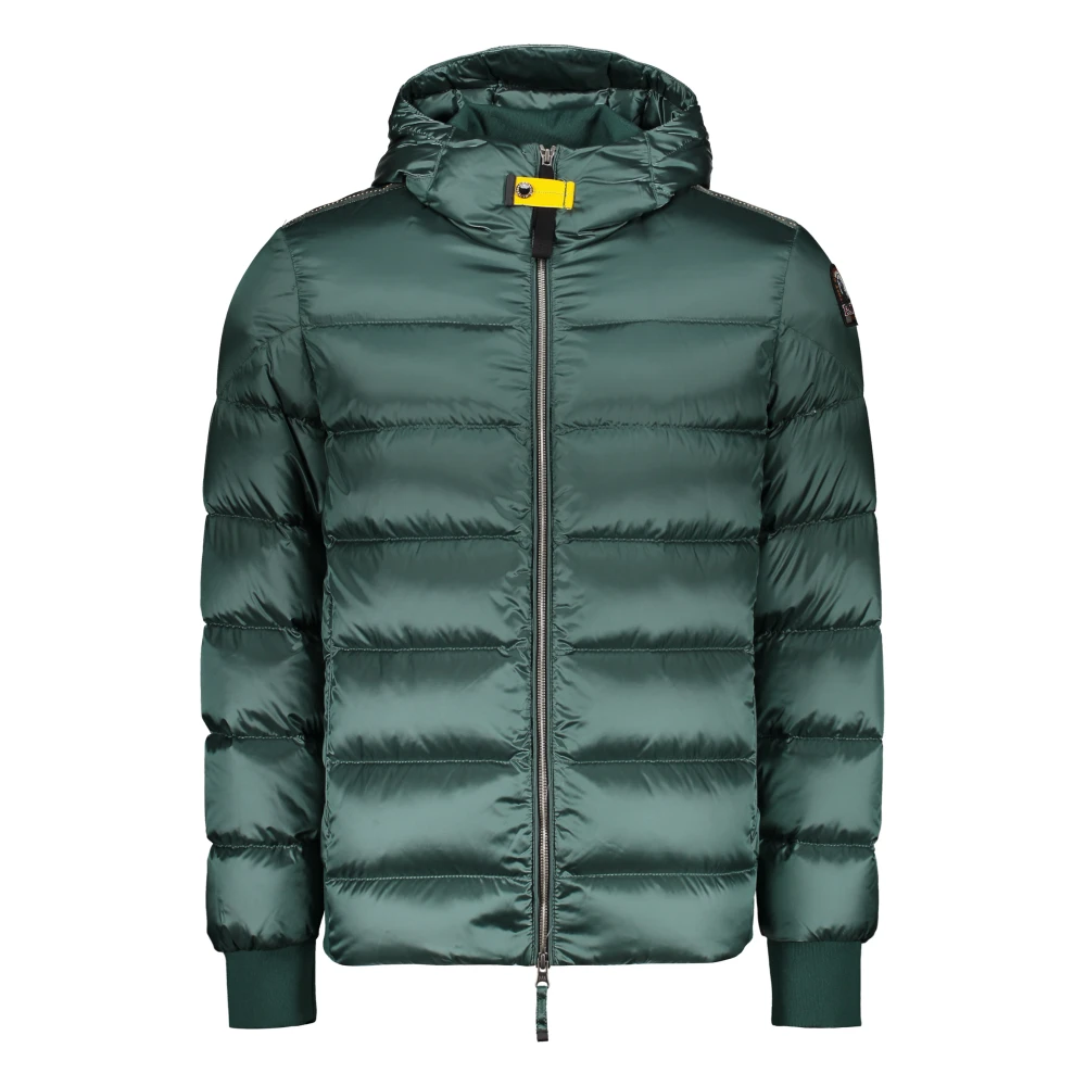 Parajumpers Gewatteerde jas met ribboorden Green Heren