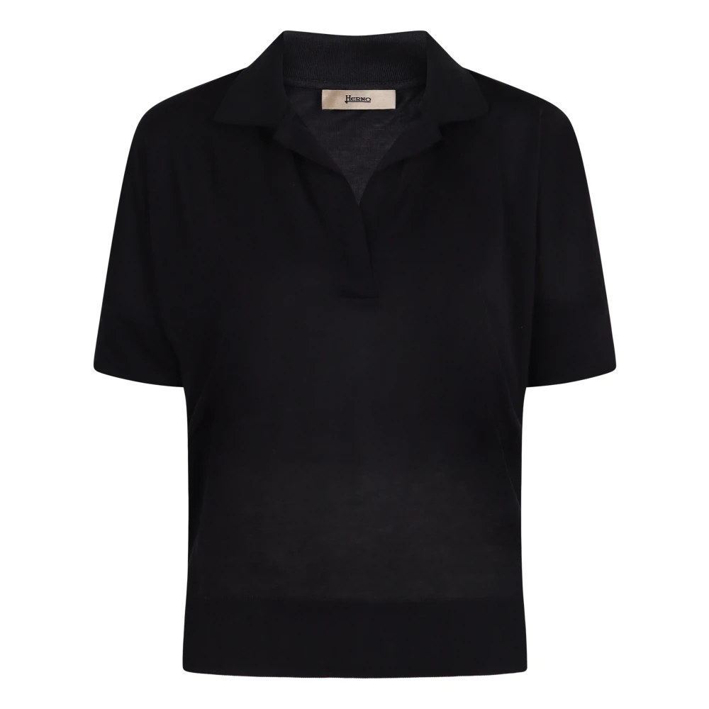 Herno Donna Blu Top, M, New,