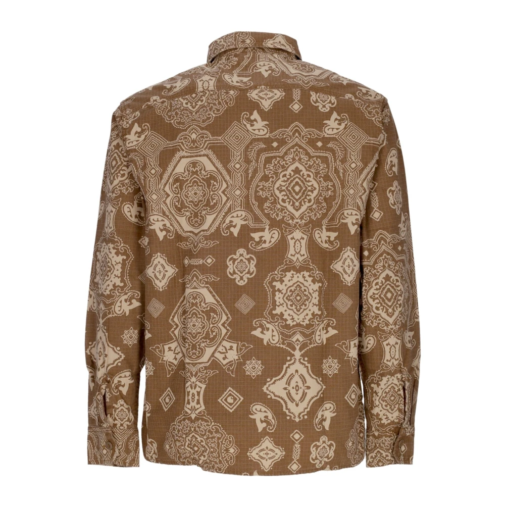 Carhartt WIP Bruine Overhemd met Lange Mouwen Heavy Stone Wash Brown Heren