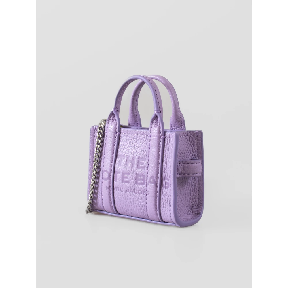 Marc Jacobs Nano Tote Bag Charm Purple Dames
