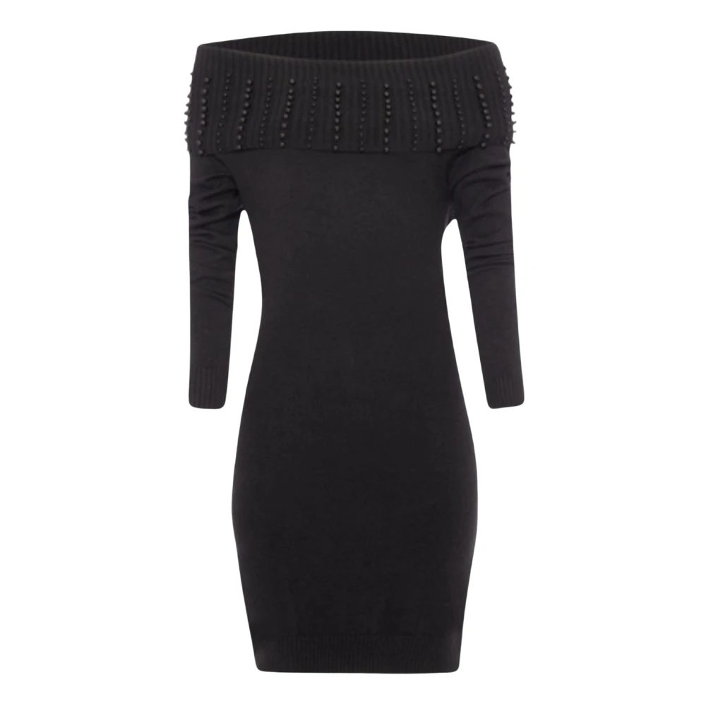 Fracomina Donna Nero Abiti, S, New,