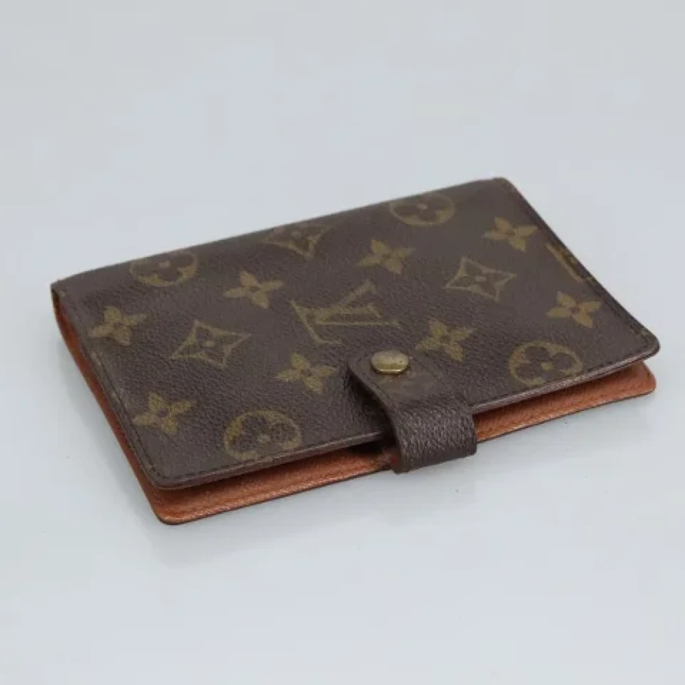Louis Vuitton Vintage Pre-owned Leather home-office Brown Dames