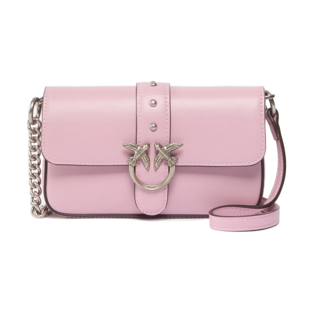 Pinko Women's Pink Love One Micro - O - Cross Body Bags - One Size - Bags
